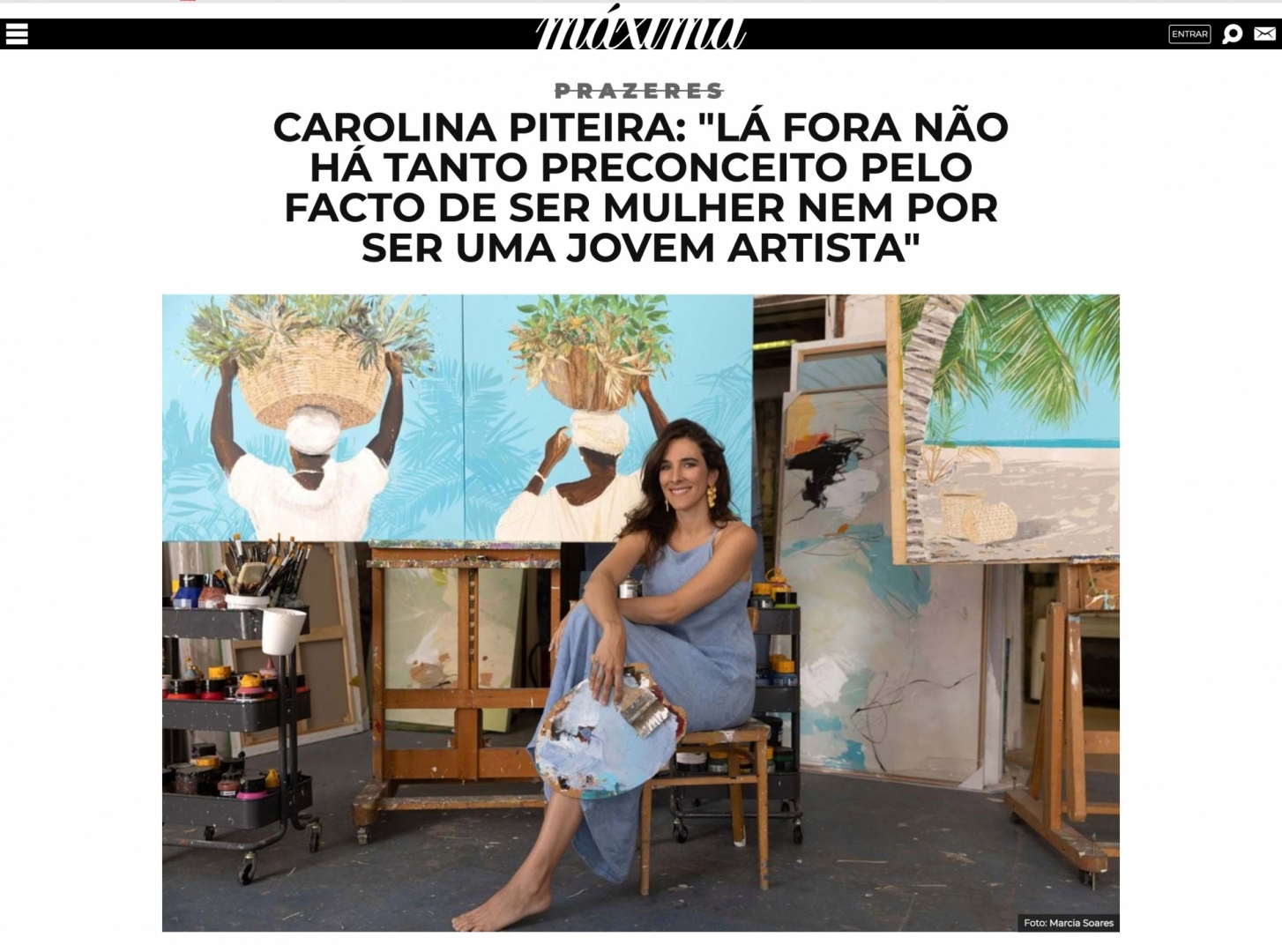 Carolina Piteira Press MÁXIMA - 